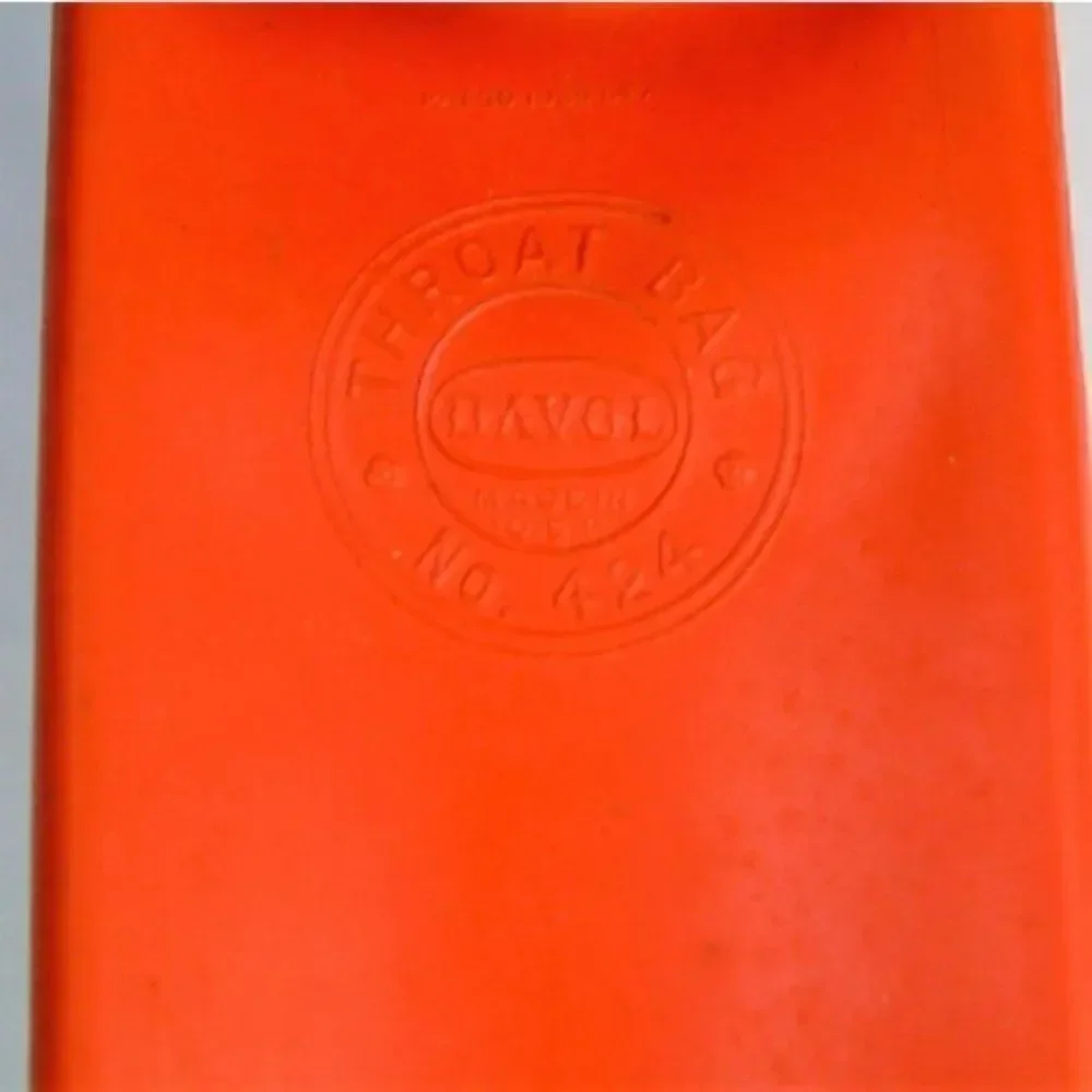 Medical Collectible Throat Bag Vintage Davol 1934 Medical Ephemera Ice Bag